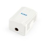 Изображение розетка Cablexpert (NCAC-1F6-01) 1-портовая RJ45 8P8C, наружная 6-я кат с экраном #3 Фото розетка Cablexpert (NCAC-1F6-01) 1-портовая RJ45 8P8C, наружная 6-я кат с экраном #3