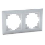 Изображение Рамка SVEN SE-60002-С cream (4895134781804), кремовый, двойная /50 шт в уп. #1 Фото Рамка SVEN SE-60002-С cream (4895134781804), кремовый, двойная /50 шт в уп. #1