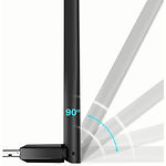 Изображение Адаптер сетевой TP-Link Archer T600U Plus, AC600 WiFi 802.11ac, Dual Band, USB #2 Фото Адаптер сетевой TP-Link Archer T600U Plus, AC600 WiFi 802.11ac, Dual Band, USB #2