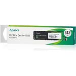 Изображение SSD Apacer AS2280P4X 512GB PCIE 3.0X4 M.2 2280 NVMe (AP512GAS2280P4X-1) 2100/1500 MB/s #1 Фото SSD Apacer AS2280P4X 512GB PCIE 3.0X4 M.2 2280 NVMe (AP512GAS2280P4X-1) 2100/1500 MB/s #1