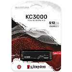 Фото SSD Kingston KC3000 512GB M.2 2280 NVMe PCIe4.0 (SKC3000S/512G) 7000/3900 МБ/с #1