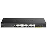 Фото Коммутатор D-Link DGS-1250-28X, управляемый, Switch 24-port 10/100/1000Base-X, 4-port 10Giga SFP+ #1
