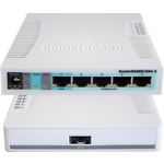 Изображение Коммутатор Mikrotik CSS106-5G-1S (RB260GS) 5-port Gigabit, 1xSFP #1 Фото Коммутатор Mikrotik CSS106-5G-1S (RB260GS) 5-port Gigabit, 1xSFP #1