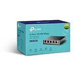 Изображение Коммутатор TP-Link TL-SF1005LP, неуправляемый, 4-port 10/100 PoE, 1-port 10/100 #1 Фото Коммутатор TP-Link TL-SF1005LP, неуправляемый, 4-port 10/100 PoE, 1-port 10/100 #1