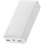 Изображение Внешний аккумулятор Power Bank Baseus (PPDML-M02) Bipow 20000mAh, 20W, PD2.0+QC3.0, White #2 Фото Внешний аккумулятор Power Bank Baseus (PPDML-M02) Bipow 20000mAh, 20W, PD2.0+QC3.0, White #2