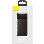 Фото Внешний аккумулятор Power Bank Baseus (PPDML-K01) Bipow Quick Charge 30000mAh 15W Black #1