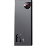 Изображение Внешний аккумулятор Power Bank Baseus (PPIMDA-D01) Adaman Metal 20000mAh, 65W, QC4.0, PD2.0, Black Фото Внешний аккумулятор Power Bank Baseus (PPIMDA-D01) Adaman Metal 20000mAh, 65W, QC4.0, PD2.0, Black