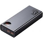 Изображение Внешний аккумулятор Power Bank Baseus (PPIMDA-D01) Adaman Metal 20000mAh, 65W, QC4.0, PD2.0, Black #4 Фото Внешний аккумулятор Power Bank Baseus (PPIMDA-D01) Adaman Metal 20000mAh, 65W, QC4.0, PD2.0, Black #4
