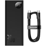 Изображение Внешний аккумулятор Power Bank Baseus (PPAD030001) Adaman Metal 20000mAh, QC3.0, PD3.0, 30W, Tarnish #2 Фото Внешний аккумулятор Power Bank Baseus (PPAD030001) Adaman Metal 20000mAh, QC3.0, PD3.0, 30W, Tarnish #2