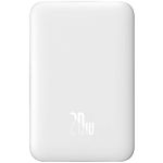 Изображение Внешний аккумулятор Power Bank Baseus (PPCX030002) Magnetic Mini Wireless + USB Fast 10000mAh White #3 Фото Внешний аккумулятор Power Bank Baseus (PPCX030002) Magnetic Mini Wireless + USB Fast 10000mAh White #3