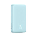 Изображение Внешний аккумулятор Power Bank Baseus (PPCX030003) Magnetic Mini Wireless + USB Fast 10000mAh Blue #4 Фото Внешний аккумулятор Power Bank Baseus (PPCX030003) Magnetic Mini Wireless + USB Fast 10000mAh Blue #4