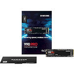 Изображение SSD Samsung 990 PRO 2TB NVMe M.2 2280 PCIe4.0 MLC (MZ-V9P2T0BW) 7450/6900 MB/s #2 Фото SSD Samsung 990 PRO 2TB NVMe M.2 2280 PCIe4.0 MLC (MZ-V9P2T0BW) 7450/6900 MB/s #2