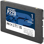 Изображение SSD PATRIOT P220 1TB 2.5", SATA3 (P220S1TB25) 550/500 MB/s #1 Фото SSD PATRIOT P220 1TB 2.5", SATA3 (P220S1TB25) 550/500 MB/s #1