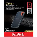 SSD жесткий диск SanDisk Portable Extreme E61 V2 4TB USB 3.2 Type-C (SDSSDE61-4T00-G25) - фото