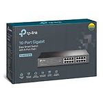 Фото Коммутатор TP-Link TL-SG1016PE, Switch 16-port 10/100/1000, 8x PoE #3