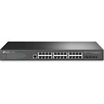 Изображение Коммутатор TP-Link TL-SG3428X JetStream, 24-port Giga, 4 SFP+ #4 Фото Коммутатор TP-Link TL-SG3428X JetStream, 24-port Giga, 4 SFP+ #4