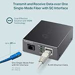 Изображение Медиаконвертер TP-Link TL-FC111B-20 , 1xRJ-45 100 Мбит/с, 1хSС, 20км #2 Фото Медиаконвертер TP-Link TL-FC111B-20 , 1xRJ-45 100 Мбит/с, 1хSС, 20км #2