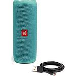 Изображение JBL Flip 5 Teal (JBLFLIP5Teal) портативная система 20Вт, Li-Ion аккум., водонепрониц. , мик., BT #1 Фото JBL Flip 5 Teal (JBLFLIP5Teal) портативная система 20Вт, Li-Ion аккум., водонепрониц. , мик., BT #1