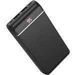 Изображение Внешний аккумулятор Power Bank Hoco J59A Famous 20000mAh Black (6931474721846) Фото Внешний аккумулятор Power Bank Hoco J59A Famous 20000mAh Black (6931474721846)