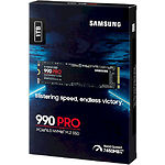 Изображение SSD Samsung 990 PRO 1TB NVMe M.2 2280 PCIe4.0 MLC (MZ-V9P1T0BW) 7450/6900 MB/s #2 Фото SSD Samsung 990 PRO 1TB NVMe M.2 2280 PCIe4.0 MLC (MZ-V9P1T0BW) 7450/6900 MB/s #2