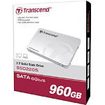 Фото SSD Transcend 960Gb SSD220S 2.5" SATA-3 (TS960GSSD220S) 550/450Mb/s #1