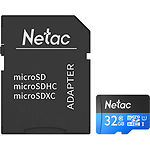 Изображение microSD HC 32GB Netac P500 Class 10 UHS-I (с SD переходником NT02P500STN-032G-R) #1 Фото microSD HC 32GB Netac P500 Class 10 UHS-I (с SD переходником NT02P500STN-032G-R) #1