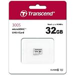 Изображение microSD HC 32GB Transcend 300S UHS-I Class 10 (TS32GUSD300S) без переходника #1 Фото microSD HC 32GB Transcend 300S UHS-I Class 10 (TS32GUSD300S) без переходника #1