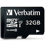 Фото microSD HC 32Gb Verbatim UHS-I U1 Class10 (44083) с SD переходником #1