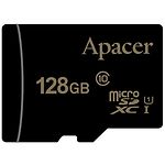 Изображение microSD XC 128 GB APACER Class 10 UHS-I (AP128GMCSX10U1-R) с SD переходником #1 Фото microSD XC 128 GB APACER Class 10 UHS-I (AP128GMCSX10U1-R) с SD переходником #1