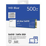Фото SSD Western Digital Blue SA510 500GB M.2 SATA3 (WDS500G3B0B) 560/510 Mb/s #1