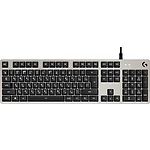 Изображение Клавиатура Logitech G413 Mechanical Gaming USB, Silver (920-008476) US Int'L, White LED #2 Фото Клавиатура Logitech G413 Mechanical Gaming USB, Silver (920-008476) US Int'L, White LED #2
