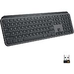 Изображение Клавиатура Logitech MX Keys Plus Bluetooth Illuminated US Int'L, GRAPHITE (920-009416) #2 Фото Клавиатура Logitech MX Keys Plus Bluetooth Illuminated US Int'L, GRAPHITE (920-009416) #2
