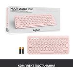 Изображение Клавиатура Logitech Wireless Bluetooth Keyboard K380 Rose (920-009867) #1 Фото Клавиатура Logitech Wireless Bluetooth Keyboard K380 Rose (920-009867) #1