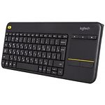 Фото Клавиатура Logitech Wireless Touch Keyboard K400 Plus, USB, black (920-007145) US INT'L #3