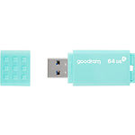 Изображение USB Flash 64GB GOODRAM UME3 Green USB 3.0 (UME3-0640CRR11) #1 Фото USB Flash 64GB GOODRAM UME3 Green USB 3.0 (UME3-0640CRR11) #1