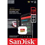 Фото microSD XC 128 GB SanDisk Extreme A2 V30 Class 10 UHS-I U3 (SDSQXAA-128G-GN6GN) без переходника #1