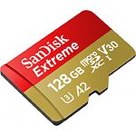 Изображение microSD XC 128 GB SanDisk Extreme A2 V30 Class 10 UHS-I U3 (SDSQXAA-128G-GN6MN) без переходника #2 Фото microSD XC 128 GB SanDisk Extreme A2 V30 Class 10 UHS-I U3 (SDSQXAA-128G-GN6MN) без переходника #2