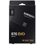 SSD жесткий диск Samsung 870 EVO 4TB 2.5" SATA3 (MZ-77E4T0B/EU) R/W 560/530 MB/s - фото