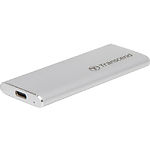 Изображение SSD Transcend ESD260C 1TB External USB 3.1 Gen2 Type-C Silver (TS1TESD260C) 520/460 MB/s Фото SSD Transcend ESD260C 1TB External USB 3.1 Gen2 Type-C Silver (TS1TESD260C) 520/460 MB/s
