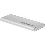 Изображение SSD Transcend ESD260C 1TB External USB 3.1 Gen2 Type-C Silver (TS1TESD260C) 520/460 MB/s #3 Фото SSD Transcend ESD260C 1TB External USB 3.1 Gen2 Type-C Silver (TS1TESD260C) 520/460 MB/s #3