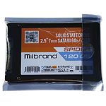 Изображение SSD Mibrand Spider 120Gb 2.5" 7mm SATA III (MI2.5SSD/SP120GBST) #1 Фото SSD Mibrand Spider 120Gb 2.5" 7mm SATA III (MI2.5SSD/SP120GBST) #1