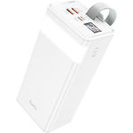 Изображение Внешний аккумулятор Power Bank Hoco J86 Powermaster 40000mAh White (6931474759221) Фото Внешний аккумулятор Power Bank Hoco J86 Powermaster 40000mAh White (6931474759221)