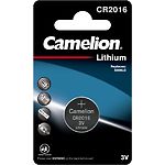 Фото Батарейка CAMELION CR2016-BP1 Lithium 3V (4260033152787) 1шт/blister
