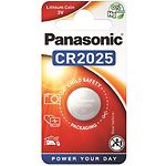 Изображение Батарейка PANASONIC CR2025 Lithium (CR-2025EL/1B) 1шт/blister Фото Батарейка PANASONIC CR2025 Lithium (CR-2025EL/1B) 1шт/blister