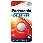 Изображение Батарейка PANASONIC CR2032 Lithium (CR-2032EL/1B) 1шт/blister Фото Батарейка PANASONIC CR2032 Lithium (CR-2032EL/1B) 1шт/blister