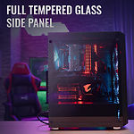 Фото Корпус AEROCOOL SENTINEL Tempered Glass RGB (Black) без БП #2