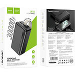 Изображение Внешний аккумулятор Power Bank Hoco J91B 30000mAh Black (6931474769947) #1 Фото Внешний аккумулятор Power Bank Hoco J91B 30000mAh Black (6931474769947) #1