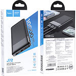 Изображение Внешний аккумулятор Power Bank Hoco J72 Easy travel 10000mAh Black (6931474738370) #1 Фото Внешний аккумулятор Power Bank Hoco J72 Easy travel 10000mAh Black (6931474738370) #1
