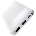 Изображение Внешний аккумулятор Power Bank Hoco J72 Easy travel 10000mAh White (6931474738387) #4 Фото Внешний аккумулятор Power Bank Hoco J72 Easy travel 10000mAh White (6931474738387) #4