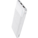 Изображение Внешний аккумулятор Power Bank Hoco J72 Easy travel 10000mAh White (6931474738387) #3 Фото Внешний аккумулятор Power Bank Hoco J72 Easy travel 10000mAh White (6931474738387) #3